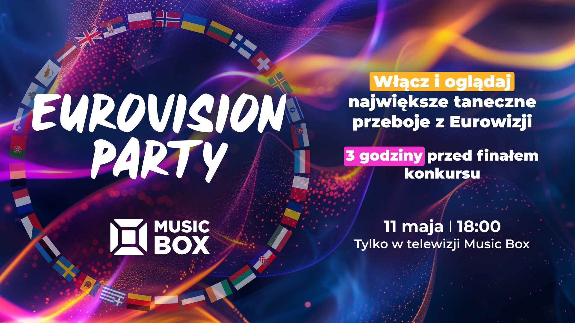 Eurovision Party, program w telewizji Music Box